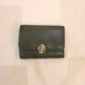 Madewell The Sculpted Metal Trifold Wallet